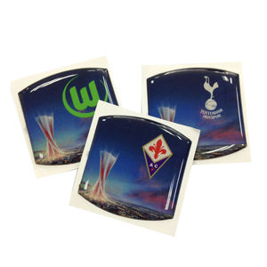 Custom Adhesive Design Logo Printing Round Resin Sticker Crystal Dome 3D Customized Epoxy Stickers - Product Image 4