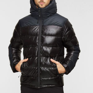Vente en gros de vêtements d'hiver de qualité supérieure veste chaude pour hommes manteau rembourré veste bouffante à capuche ODM personnalisée - Product Image 3