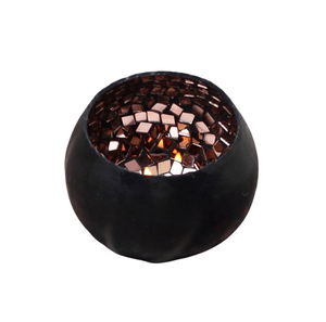 Soporte votivo redondo decorativo de hierro para interiores y exteriores, portavelas de decoración navideña para el hogar, decorativo hecho a mano, personalizado - Product Image 4