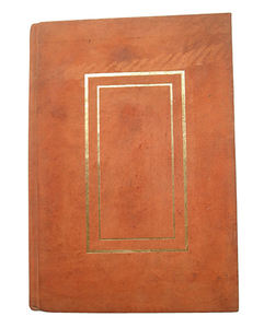 Papel de algodón reciclado personalizable hecho a mano al por mayor, diario de piel con lámina impresa sin ácido y madera - Product Image 2