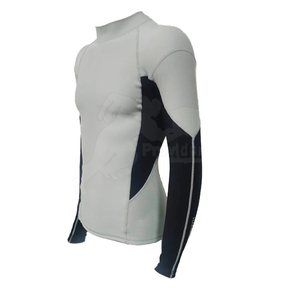La mejor venta Unisex Slim Fit MMA Rash Guard Training Wear Alta calidad Ligero Transpirable Spandex/Poliéster Ropa marcial - Product Image 3