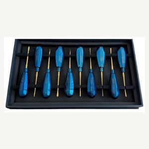 Juego de Elevadores Manuales Luxating, Instrumentos Quirúrgicos Dentales Duraderos y Reutilizables con Material de Acero Plástico Dentado NUMISMA - Product Image 1