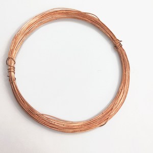 17 <b>Gauge</b> 1.2mm Copper Wire Gold Silver Rose Gold & Bare 1 Meters Jewelry Making Beading Supplies - Product Image 1
