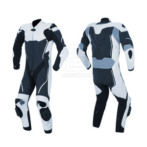 Concevez Votre Propre Combinaison de Moto en Cuir Respirante pour l'Hiver, Taille et Couleur Personnalisées, Prix de Gros - Product Image 2