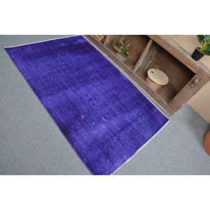 Vintage turc 34 X 55ft grande surface laine tapis classique moderne 55ft déclaration pièce Patchwork pour salon couloir Latex - Product Image 4