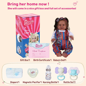 <span class=keywords><strong>Poupée</strong></span> Reborn Babeside Kelly 20'' (50 cm) avec cheveux implantés à la main - Product Image 6