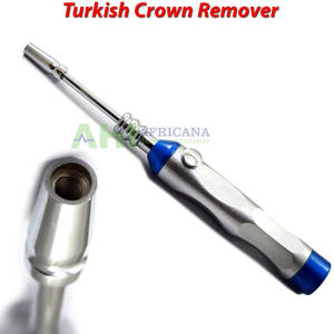 Instrument manuel professionnel de dissolvant de couronne turque autoclavable avec embouts réglables poignée ergonomique certifiée CE - Product Image 2