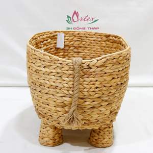 Wholesale New Item Natural <b>Woven</b> <b>Baskets</b> Water Hyacinth Storage <b>Basket</b> Animal Shaped for Home Use and Living Room Decoration - Product Image 5