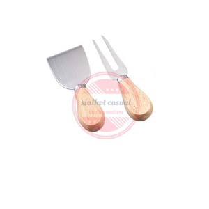 ชุดมีดหั่นชีสด้ามไม้ชุดมีดชีสสแตนเลสสตีล - Product Image 4