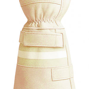 Venta al por mayor de calidad superior negro resistente al fuego guantes de seguridad de cuero de la mano de cuero de vaca guantes de cuero dividido - Product Image 5