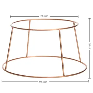 Recién llegado, soporte de hierro para pizza, vajilla de último diseño, soporte para postres de magdalenas de Color dorado, soporte para Chocolate y Pizza a un precio razonable - Product Image 1