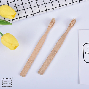 แปรงสีฟันไม้ไผ่สำหรับผู้ใหญ่ขนแปรงอ่อนนุ่มแบบรีไซเคิลเป็นมิตรต่อสิ่งแวดล้อม - Product Image 4