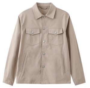 <b>Men's</b> Winter Bomber <b>Jacket</b> Durable Stain-Resistant Trendy Windproof 100% Cotton Belt Front Logo Workwear - Product Image 2