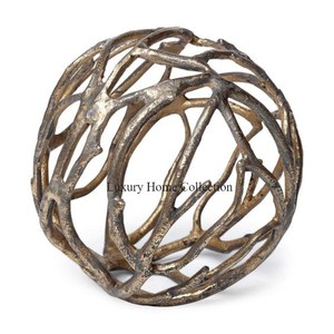 Escultura de diseño con forma de bola moderna, y la Mesa para el hogar Decoración elegante, estatua de escritorio de oficina de forma redonda de proveedor indio - Product Image 1