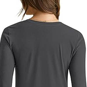 Hauts uniformes médicaux pour médecins infirmières OEM/ODM disponible en taille adulte Logo personnalisé chemises à récurer - Product Image 6