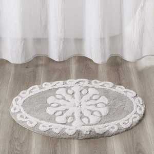 Tapis de bain en coton de luxe, tapis en caoutchouc gaufré, logo de luxe, maison, cuisine, porte, toilettes, Noël, personnalisable - Product Image 1