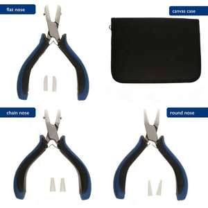 Alicates de doble mandíbula de nailon de 5 pulgadas con cómodos mangos ergonómicos reemplazos de repuesto gratuitos para la fabricación de joyas DIY - Product Image 6