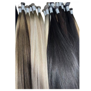 Extensiones <span class=keywords><strong>de</strong></span> Cabello Humano Remy Virgen Brasileño 100% <span class=keywords><strong>de</strong></span> Grado 12A, <span class=keywords><strong>de</strong></span> un Solo Donante, <span class=keywords><strong>de</strong></span> 16 a 26 Pulgadas, Más <span class=keywords><strong>de</strong></span> <span class=keywords><strong>50</strong></span> Colores, Cabello a Granel Profesional - Product Image 2