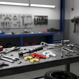 Compresor de Muelles Universal Facom con Horquillas Intercambiables para Diversos Sistemas - Product Image 3