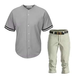 ชุดเบสบอลที่ใส่สบายและระบายอากาศได้ดี ชุดเบสบอลและซอฟต์บอลระดับมืออาชีพ ออกแบบลายพิมพ์แบบซับลิเมชั่นที่ปรับแต่งได้ - Product Image 3