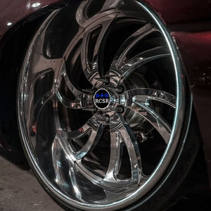 RCSR Gran Oferta, Rines Forjados de Dos Piezas de 18 19 20 21 22 24 26 Pulgadas para Chevrolet <span class=keywords><strong>Corvette</strong></span> Oldsmobile Cutlass - Product Image 5