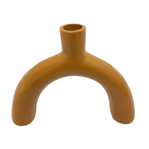 Wholesaler Living Room Decorative Aluminum Matt Brown Candle Stand & <b>Stick</b> Holder For Home Decor Handmade - Product Image 2