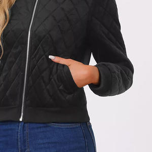 Chaqueta Bomber de Invierno para Mujer, con Marca Personalizada, Tejido Resistente al Viento, Costuras Duraderas y Fabricación Completa OEM/ODM - Product Image 4