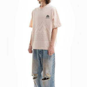 เสื้อยืดทรงบ็อกซี่ผู้ชายสั่งตัดไซส์ได้ MOQ ต่ำ สวมใส่สบาย ทันสมัย - Product Image 4