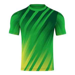Camiseta de aficionado al fútbol personalizada con color degradado: ropa de fútbol elegante con MOQ bajo a precios competitivos - Product Image 2