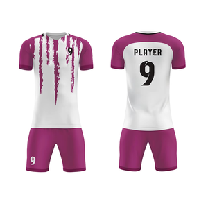 Maillot de football personnalisable de haute qualité uniformes de maillot de Football 100% chemises de Football en tissu pur impression de Logo personnalisée - Product Image 5