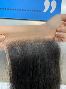 Cierre frontal de encaje Hd de alta calidad, vendedor frontal de encaje suizo transparente Hd Extensiones de cabello vietnamita crudo - Product Image 3