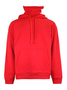 2026 Vente en gros Cagoule Ninja Unisexe Hip Hop Oversize Brodée Personnalisée à Effet Gonflé Hiver Épaisse Haute Qualité Unie - Product Image 5