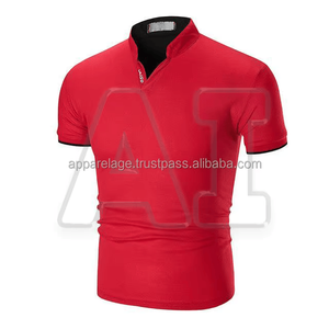 เสื้อยืดตีกอล์ฟแขนสั้นระบายอากาศได้ดีผ้าคอตตอนลายปักโลโก้ PIQUE 220g เสื้อโปโลเสื้อยืด - Product Image 3