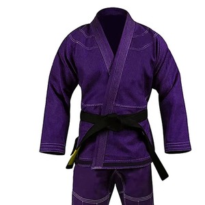Servicio OEM, Venta Caliente, Uniforme de Jiu Jitsu y Karate Personalizado con Logotipo Frontal, Transpirable, de Algodón, Manga Larga, Venta al por Mayor de Artes Marciales para Hombre - Product Image 2