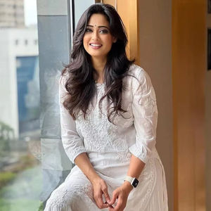 Conjunto de Moda Veraniego, Top con Bordado de Hilo de Algodón Muselina, Sharara, Dupatta Blanca, Estilo Bollywood, para Fiesta, Invierno, Secado Rápido, Antiarrugas - Product Image 1