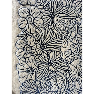 Tapis rectangulaire JIEYOU Série Dicas à motif abstrait en laine et viscose, antidérapant, moderne, pour salon, usage domestique, nettoyage localisé, à poils ras et fins - Product Image 4