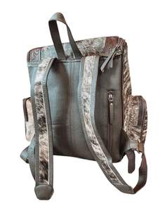 กระเป๋าเป้หนังวัวแท้สไตล์โบฮีเมียนสำหรับผู้หญิง งานฝีมือแกะสลักด้วยมือ คุณภาพพรีเมียม กันน้ำ ขายดี - Product Image 4