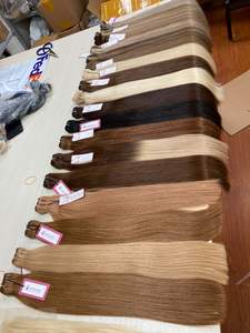 ผมต่อเป็นลอนแบบธรรมชาติและสีบลอนด์ผมสองชั้น - Product Image 2