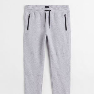 สเวตเตอร์ของผู้ชายกางเกงขายาวสำหรับผู้ชายกางเกงวิ่งผ้ายืดสีดำว่างเปล่าออกแบบโลโก้ของคุณได้ตามต้องการ - Product Image 5