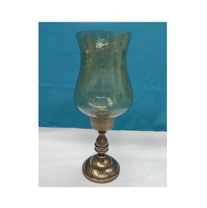 เชิงเทียนโลหะสำหรับตกแต่งบ้านทีไลท์พายุเฮอริเคนพร้อมทาสีตกแต่งด้วยมือ - Product Image 6