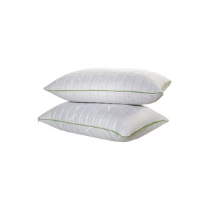 Oreiller Varol moderne 50x70cm en tissu de bambou et mousse à mémoire de forme, style cale pour un sommeil sain, avec logo personnalisé pour les hôtels - Product Image 1