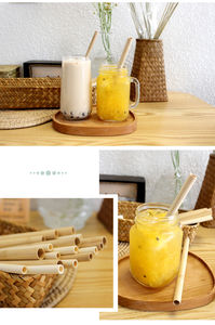 Pajitas de bambú con logotipo personalizado hechas de pajitas de bambú natural de alta calidad/pajitas de bambú reutilizables de Eco2go Vietnam - Product Image 5