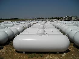Horizontal Underground 200kg 210kg 2 120 200 500 Gallon l lb Litre Lts kg Tons lpg Propane Gas Storage Cylinder tank For Sale - Product Image 2