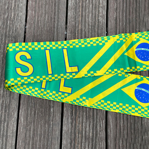 Bufanda de la Selección Nacional de Fútbol de Inglaterra Personalizada, Tendencia Principal 2025, Bufanda Larga con Borlas de Seda y Banderas - Product Image 5