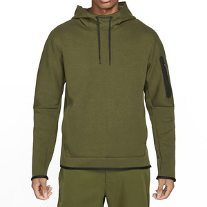 Sudadera con Capucha de Invierno para Hombre, Corte Regular, Transpirable, de Poliéster/Algodón, Diseño Casual de Manga Corta, Servicio OEM - Product Image 1