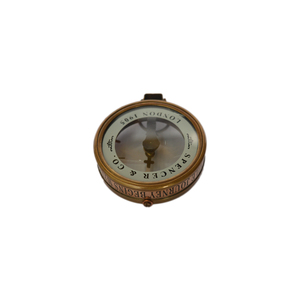 Brújula Náutica de latón brillante, multifuncional, suave grabado, estilo Retro Vintage, moneda pirata, aparatos de Metal sólido para exteriores - Product Image 2