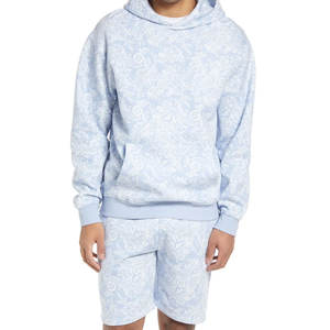 Ensemble sweat-shirt et short décontracté d'hiver au design élégant, écologique, léger, avec une coupe décontractée et confortable, en coton respirant - Product Image 1