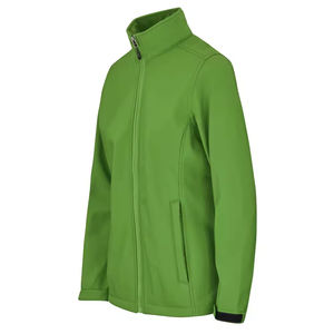 Vestes Softshell imperméables de haute qualité pour hommes coupe-vent respirant avec fermeture à glissière vente chaude produit du fabricant - Product Image 4