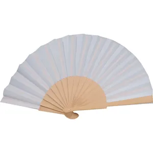 Éventails en papier personnalisés GERTA pour les fournitures de fête promotionnelles - Product Image 2