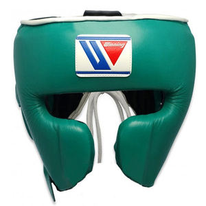 Ensemble de gants de boxe et de protections de tête et de cuisse de haute qualité en cuir véritable pour les arts martiaux - Product Image 3